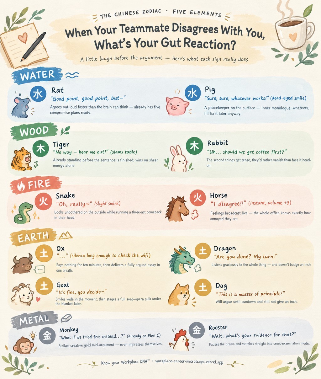 When Your Teammate Disagrees With You, What's Your Gut Reaction?