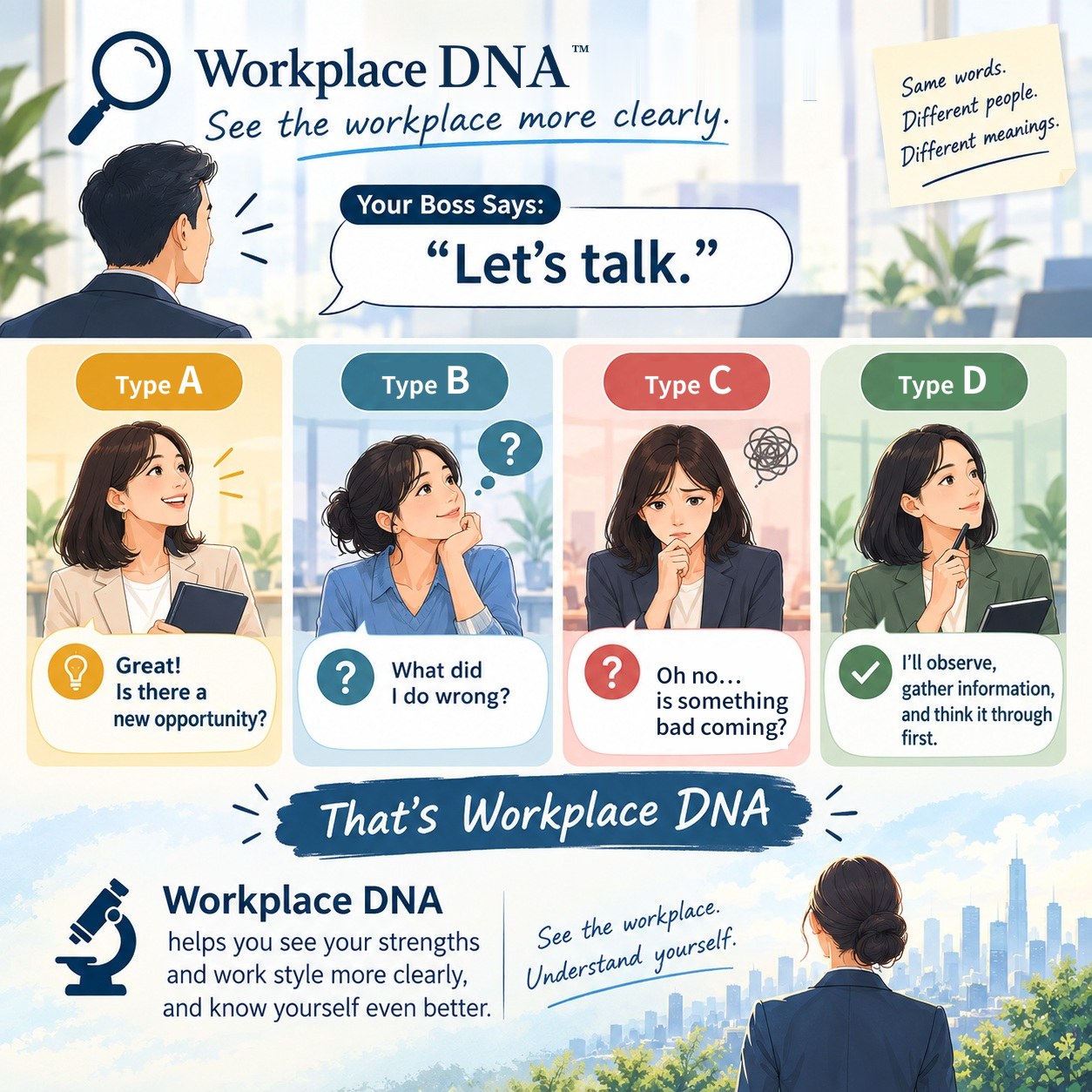 Your Boss Says "Let's Talk." What's Your First Thought?